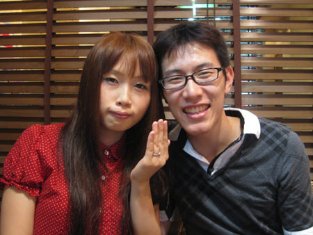110903 婚約指輪と木目金の結婚指輪＿名古屋店02K.jpg